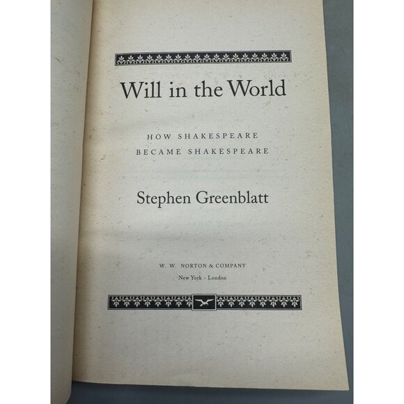 Will in the World Book Paperback 2004 English W.W. Norton & Co 430 pages READ - Picture 2 of 7
